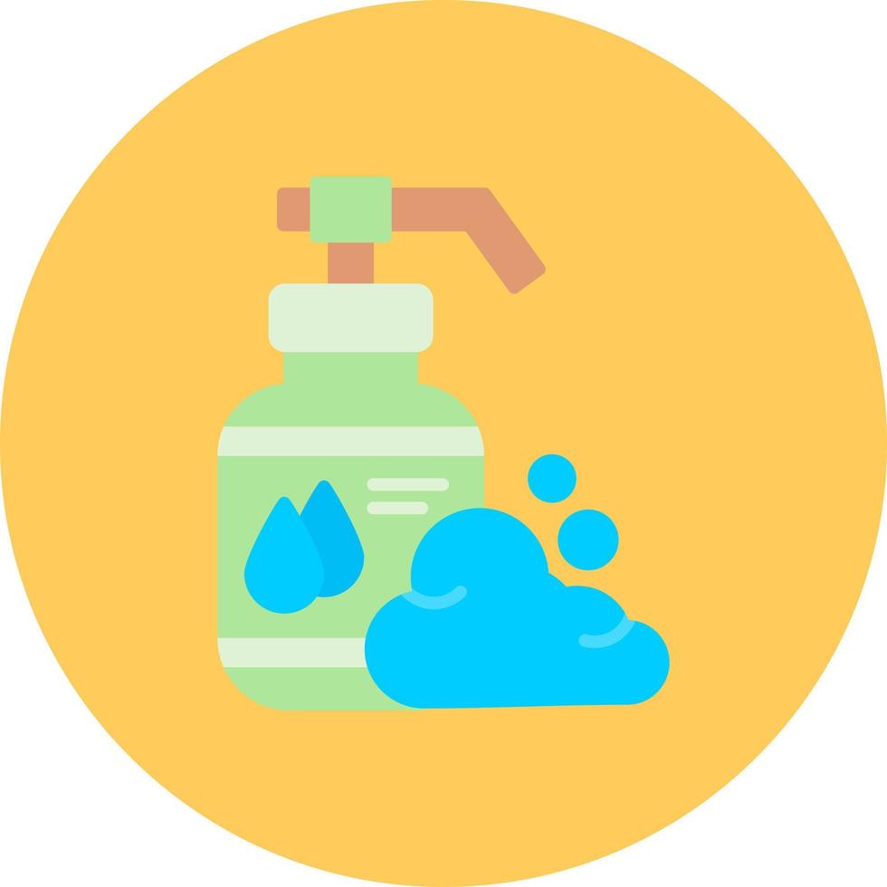 Shampoo Creative Icon Design vector