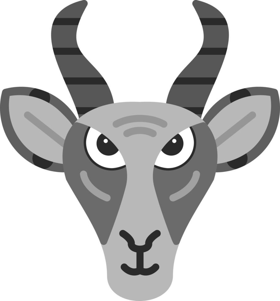 Gazelle Creative Icon Design vector