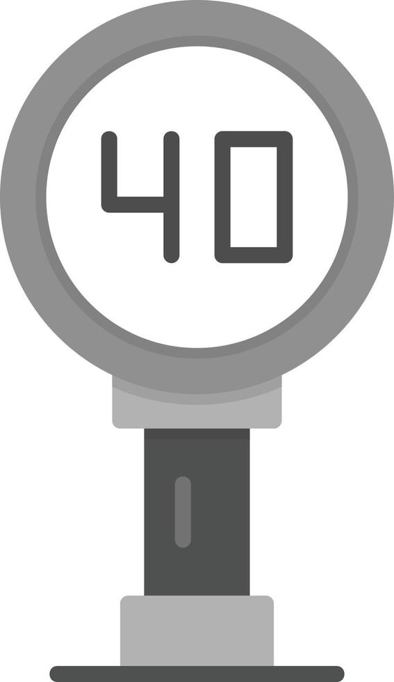 Speed Sign Creative Icon Design vector