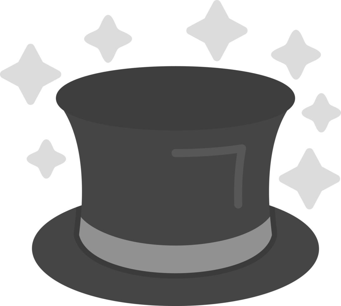 diseño de icono creativo de sombrero mágico vector