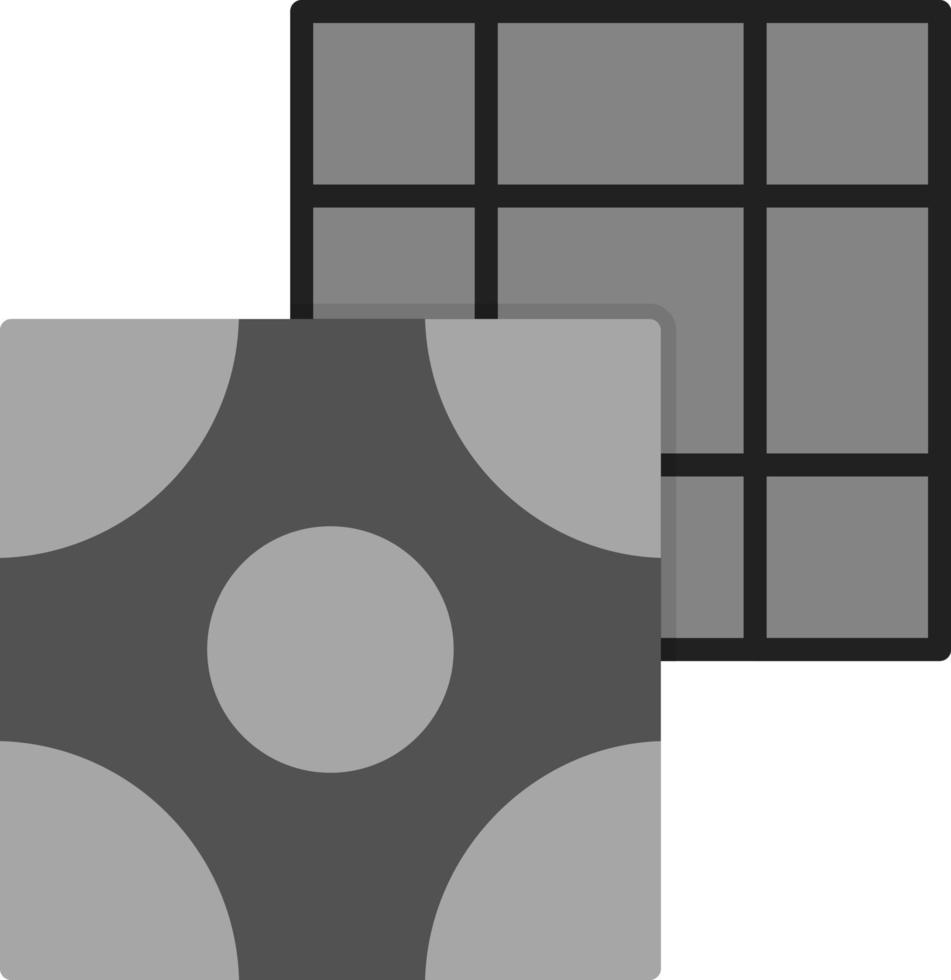 diseño de icono creativo de azulejos vector
