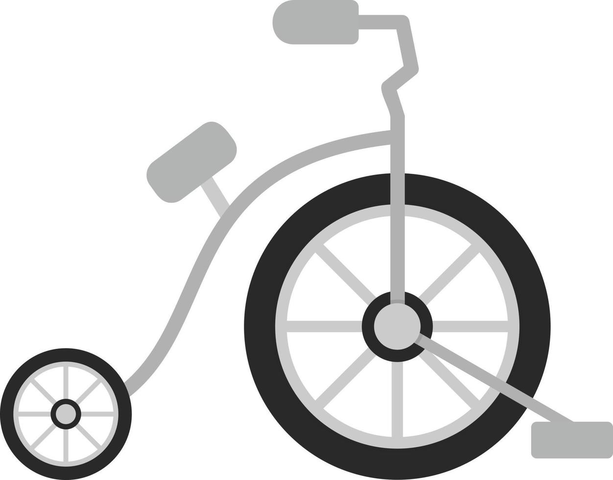 Circus Bike Creative Icon Design vector