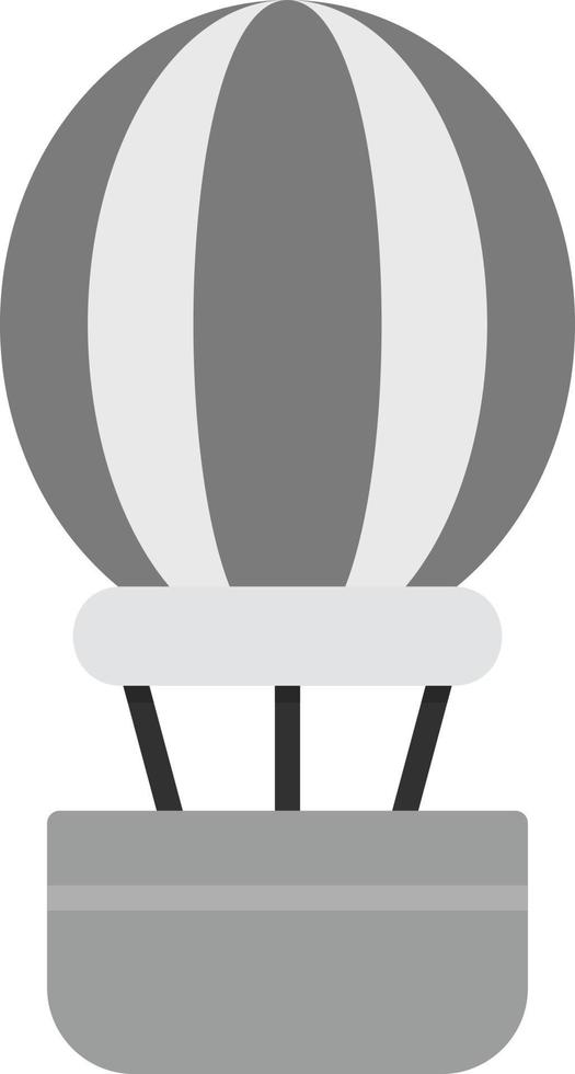 Hot Air Balloon Creative Icon Design vector