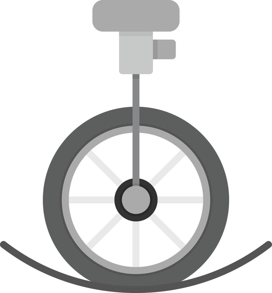 diseño de icono creativo de rendimiento de monociclo vector