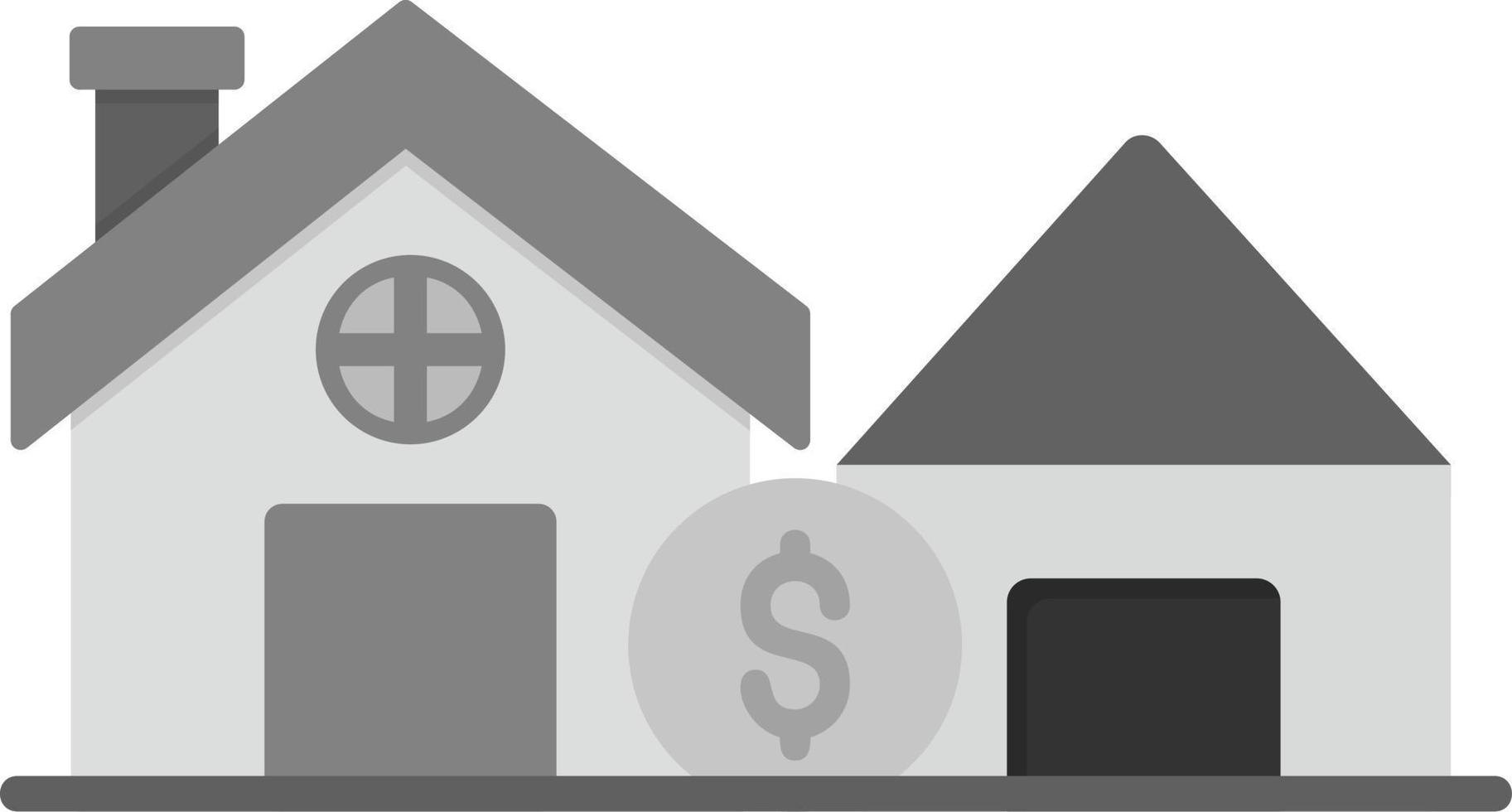 House Sale Creative Icon Design vector