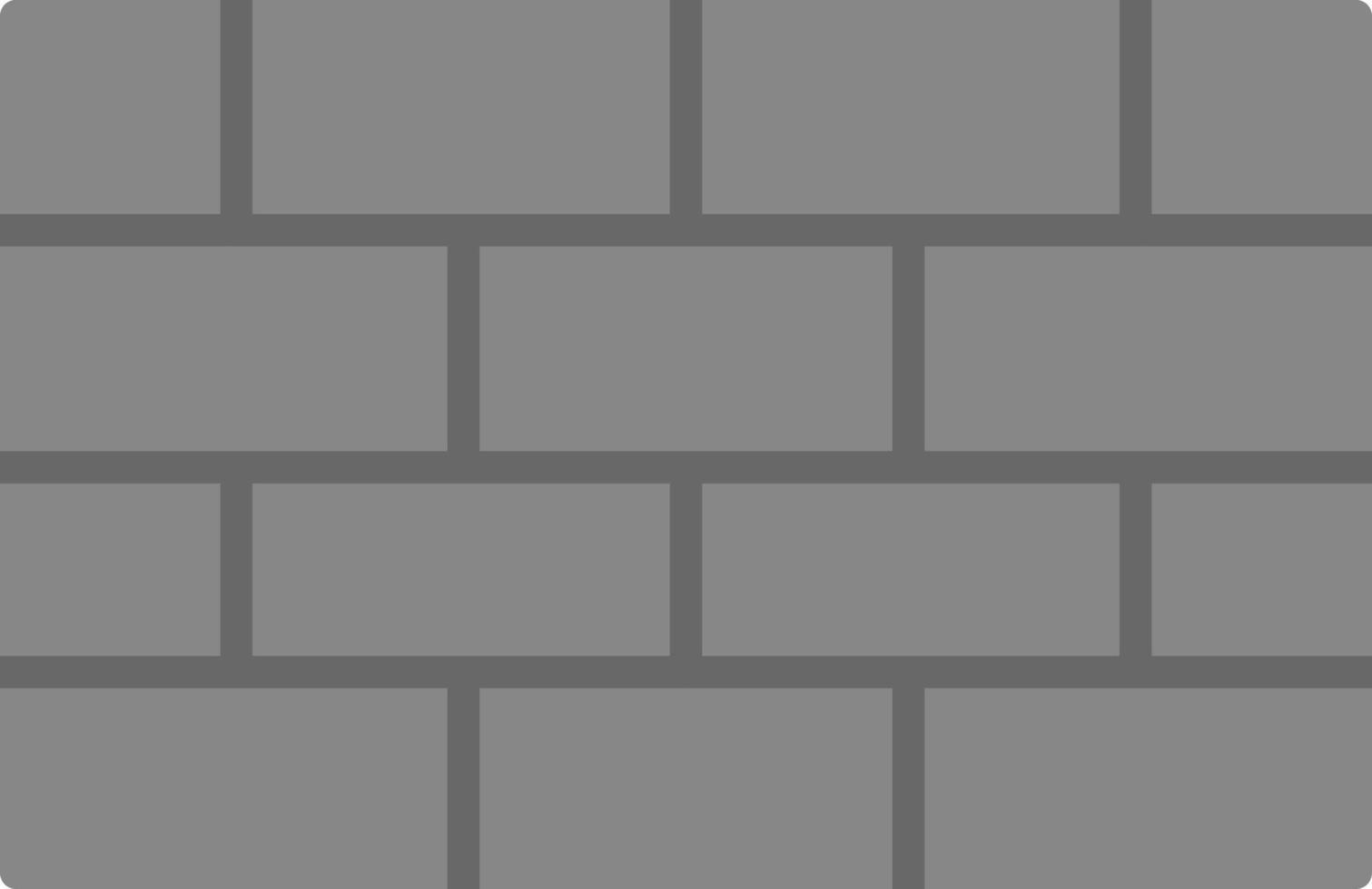 Brick Wall Creative Icon Design vector