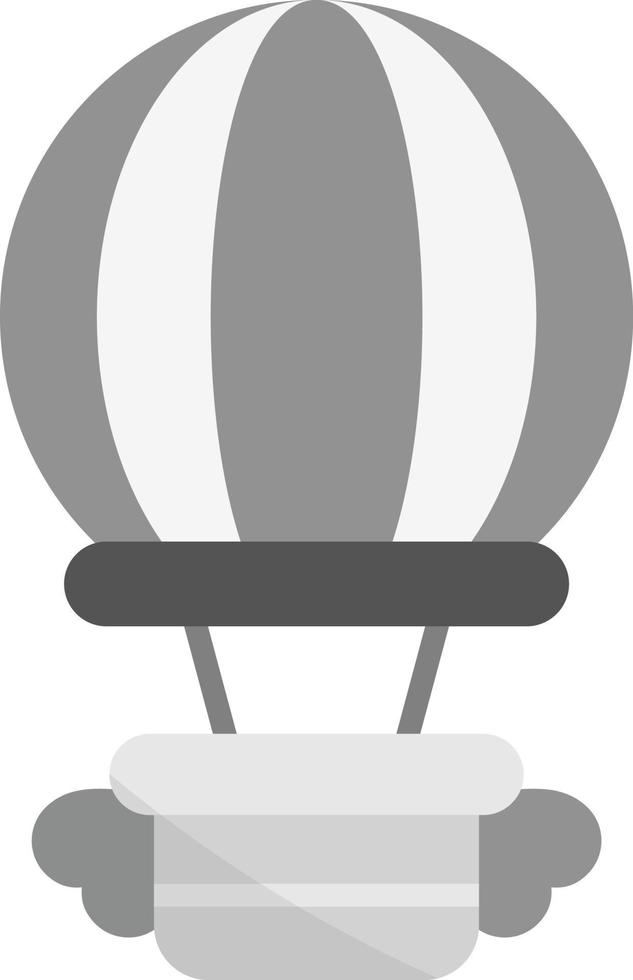 Hot Air Balloon Creative Icon Design vector