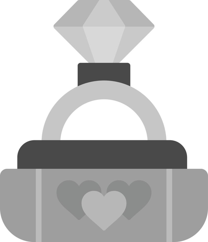 diseño de icono creativo de anillo de bodas vector