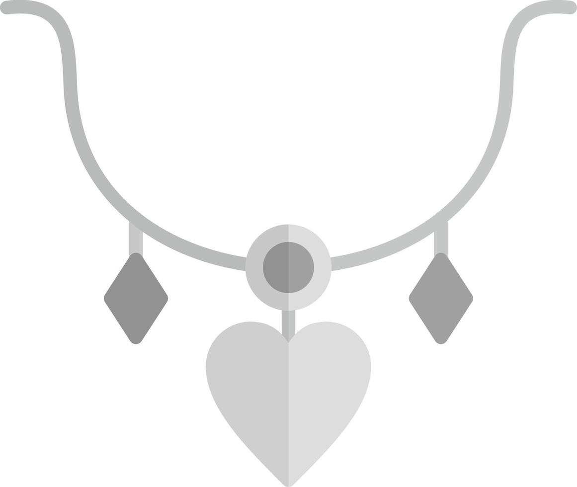 diseño de icono creativo de collar vector