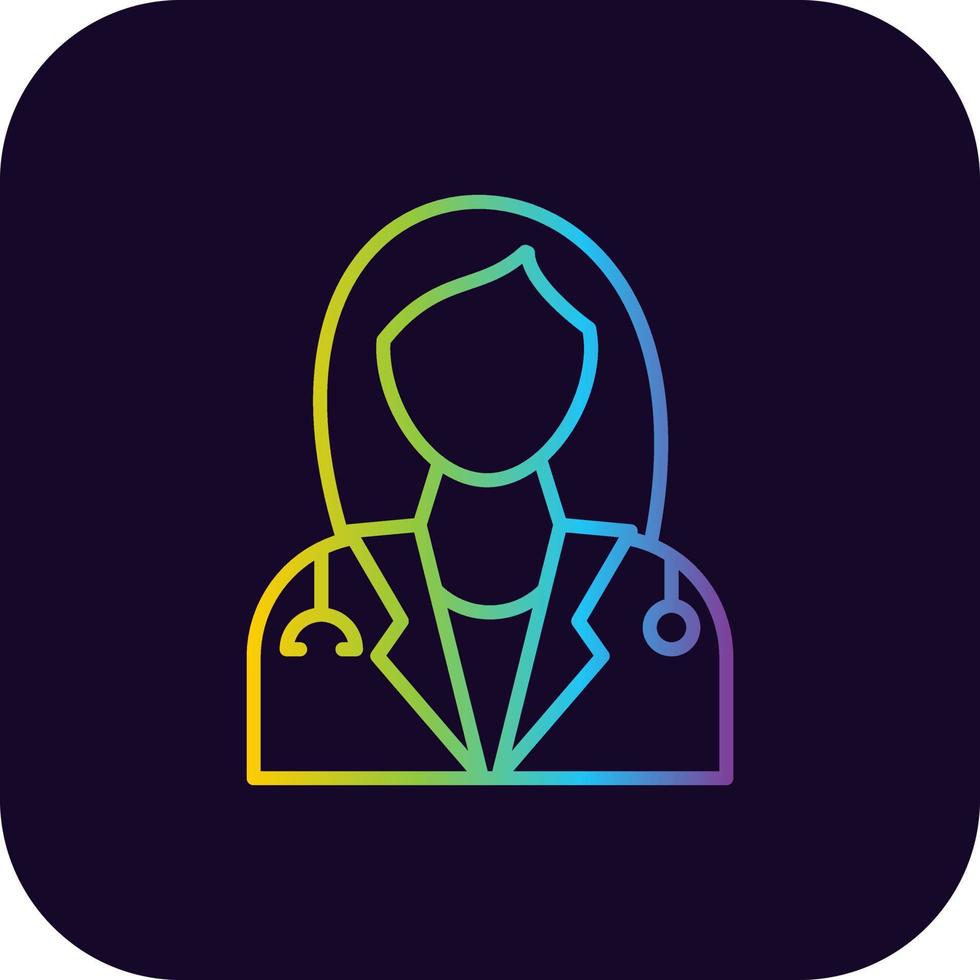 diseño de icono creativo médico vector