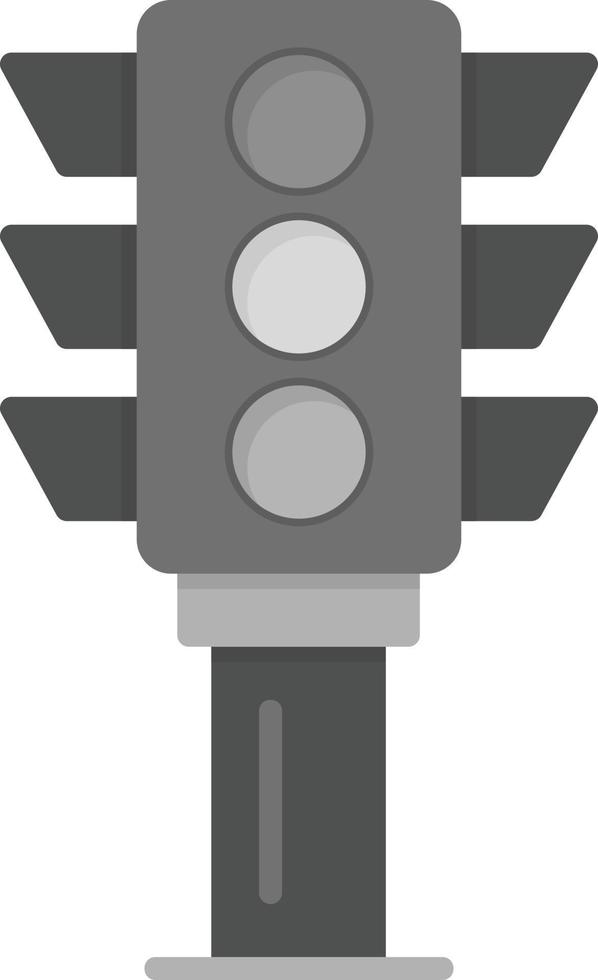 Traffic Light Creative Icon Design vector