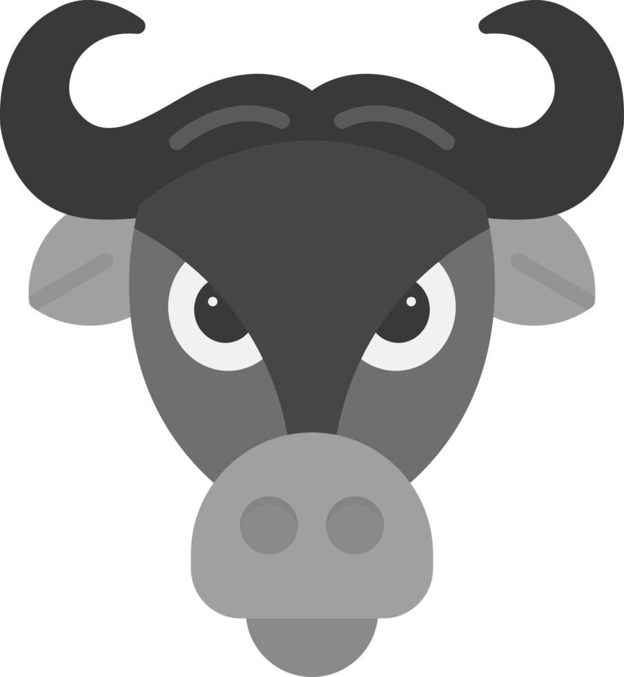Buffalo Creative Icon Design vector