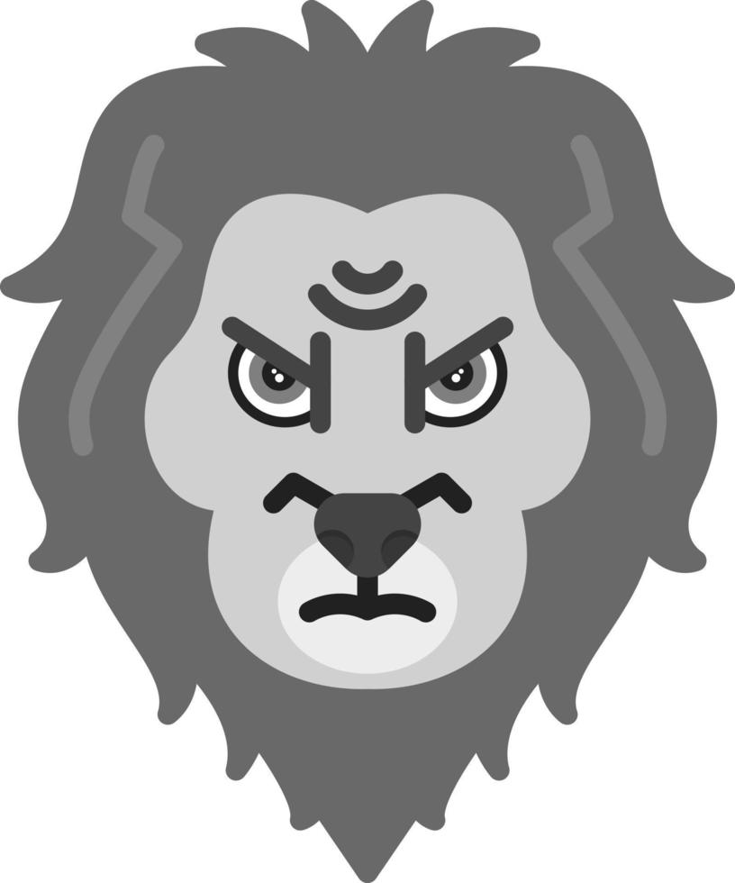 diseño de icono creativo de león vector