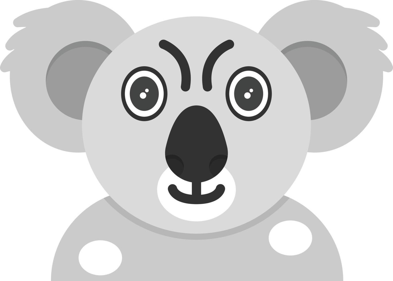 Koala Creative Icon Design vector