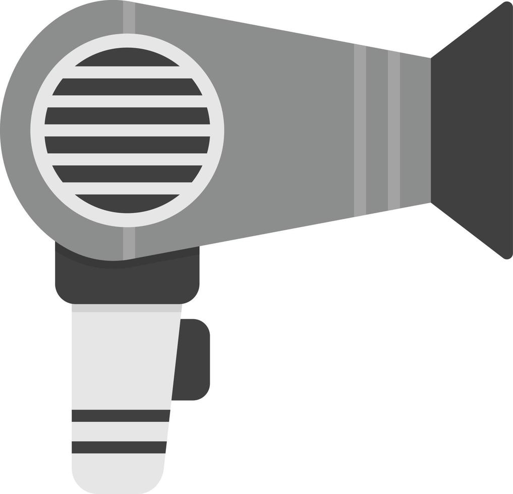 Hair Dryer Creative Icon Design vector