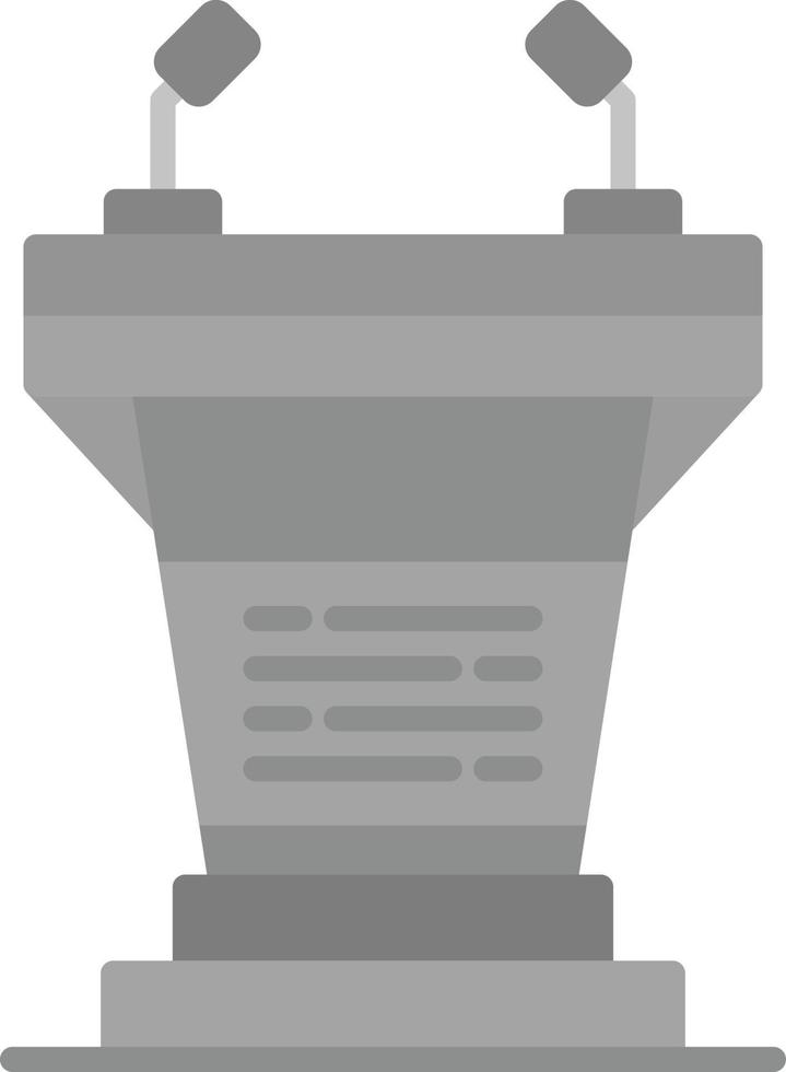 Podium Creative Icon Design vector