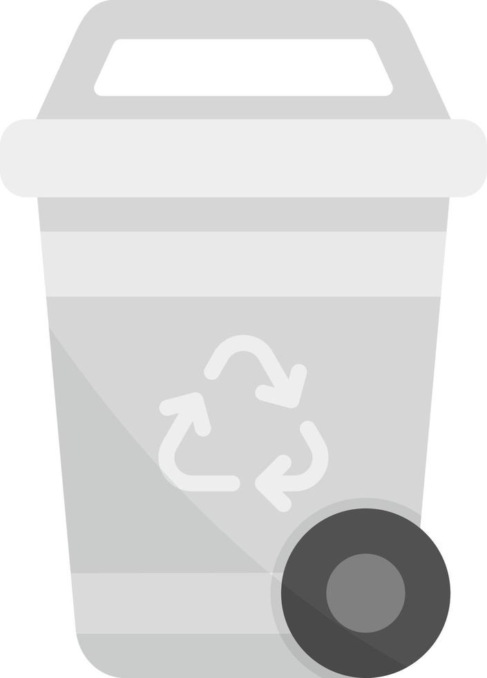 Recycling Bin Creative Icon Design vector