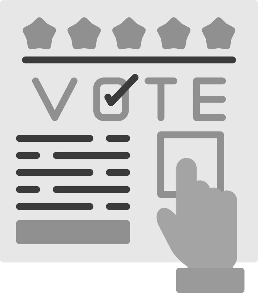 votar diseño de icono creativo vector