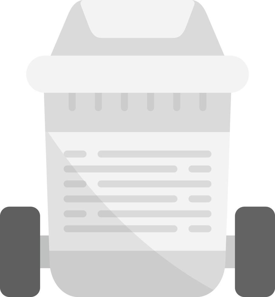 Trash Bin Creative Icon Design vector