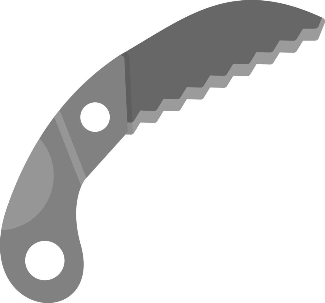 Pruning Saw Creative Icon Design vector