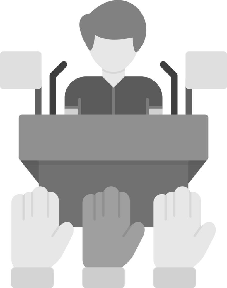 Democracy Creative Icon Design vector