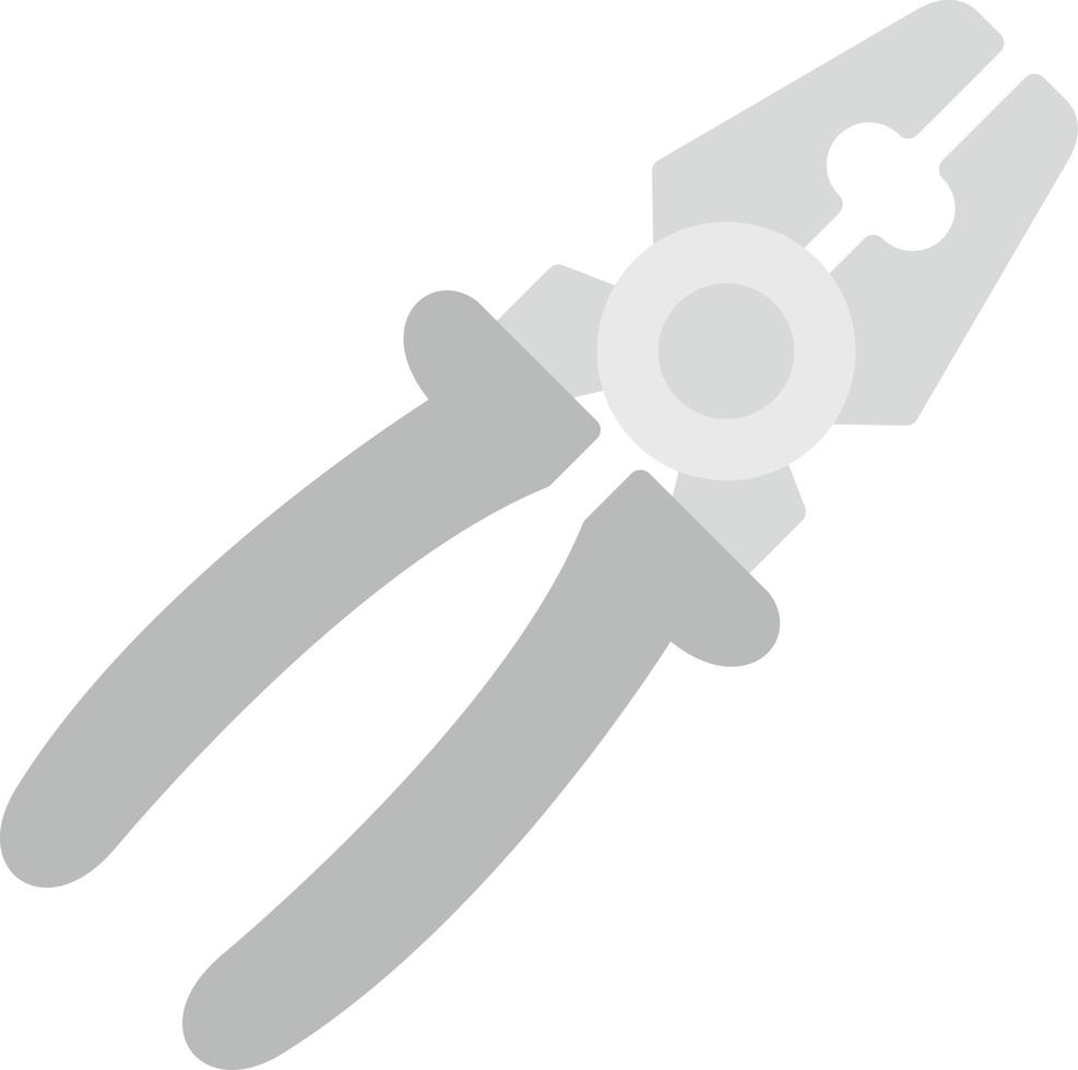 Pliers Creative Icon Design vector