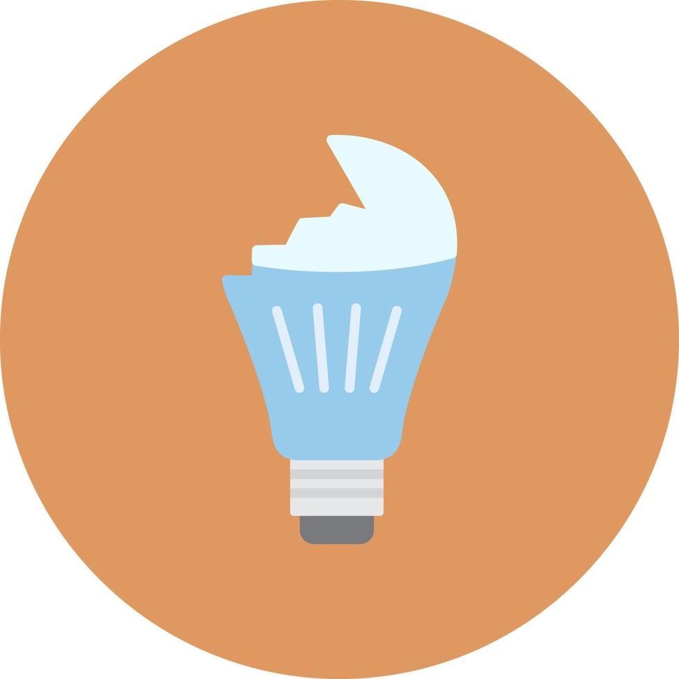 Light Bulb Creative Icon Design vector