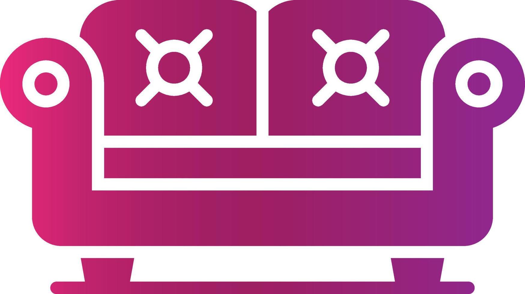 Couch Creative Icon Design vector