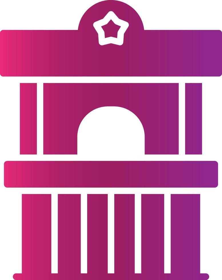 Ticket Box Creative Icon Design vector