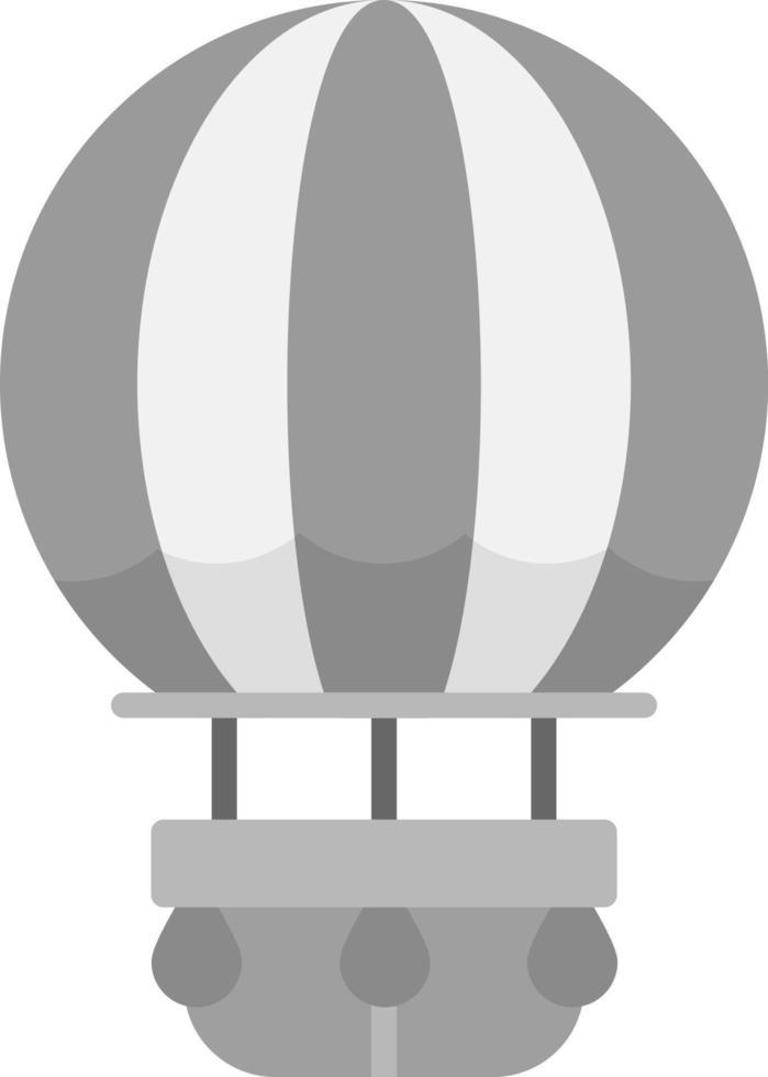 Hot Air Balloon Creative Icon Design vector