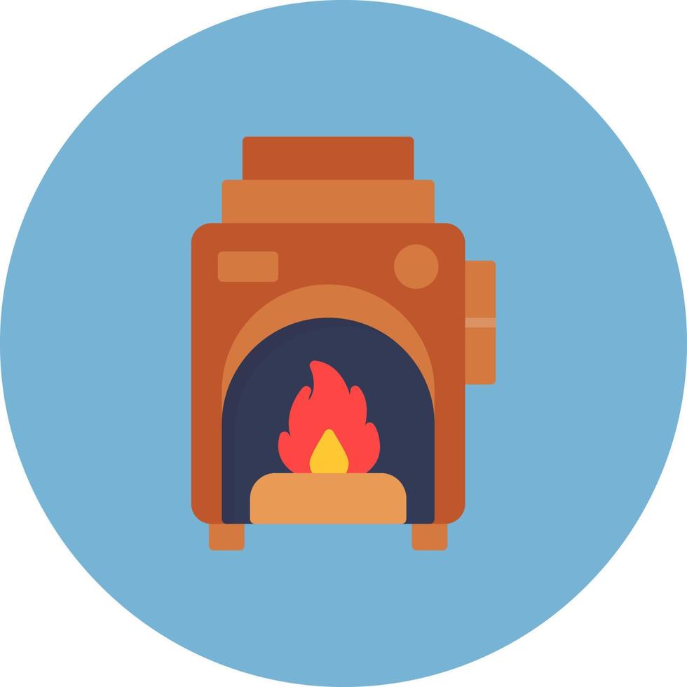 diseño de icono creativo de horno vector