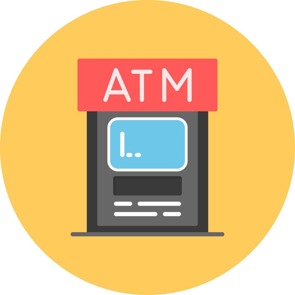 Atm Creative Icon Design vector