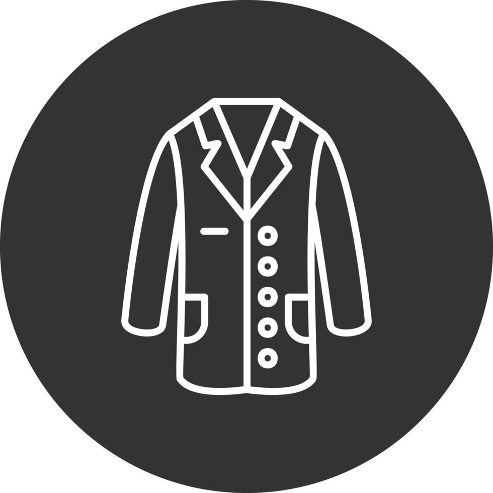 Lab Coat Creative Icon Design vector
