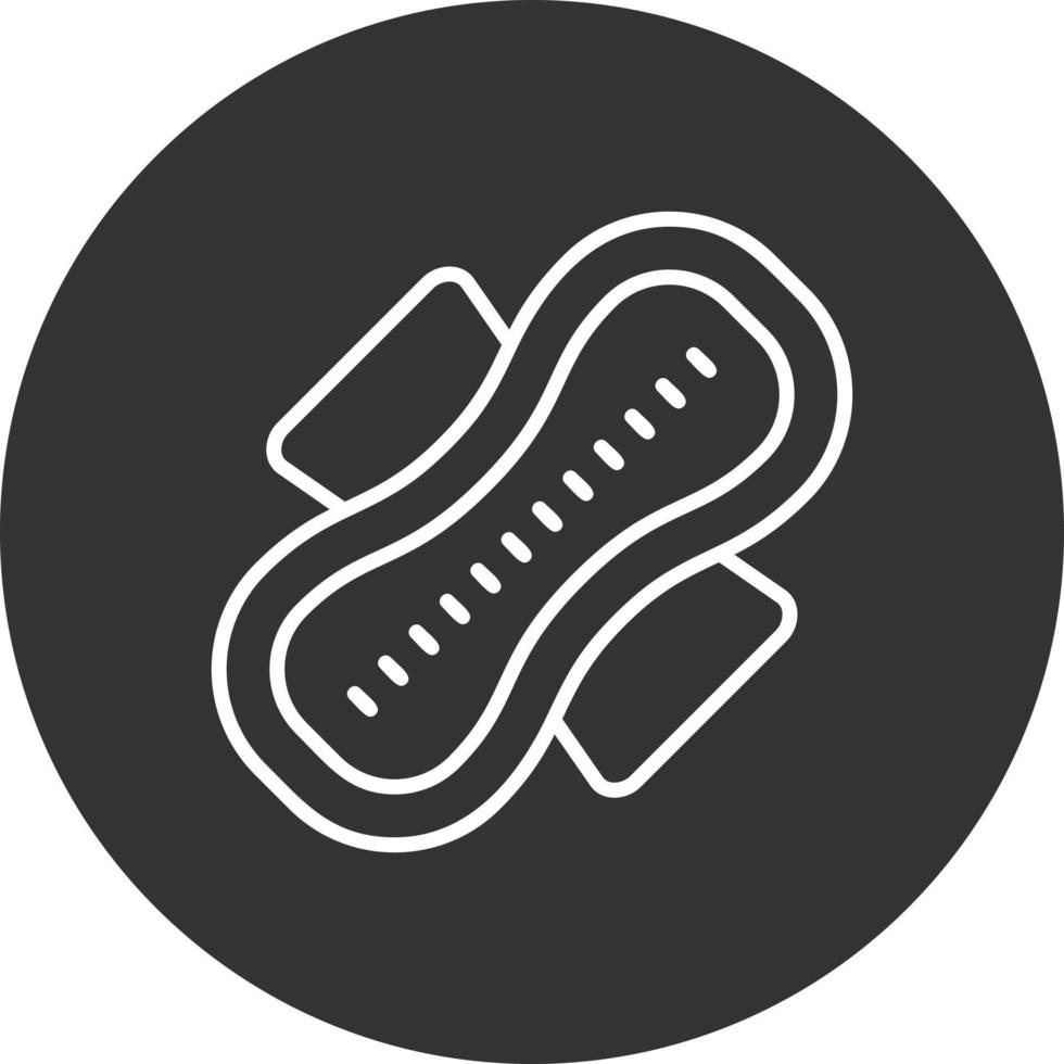 Sanitary Napkin Creative Icon Design vector