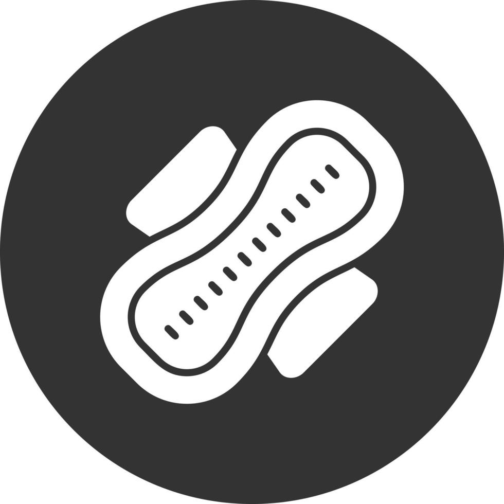 Sanitary Napkin Creative Icon Design vector