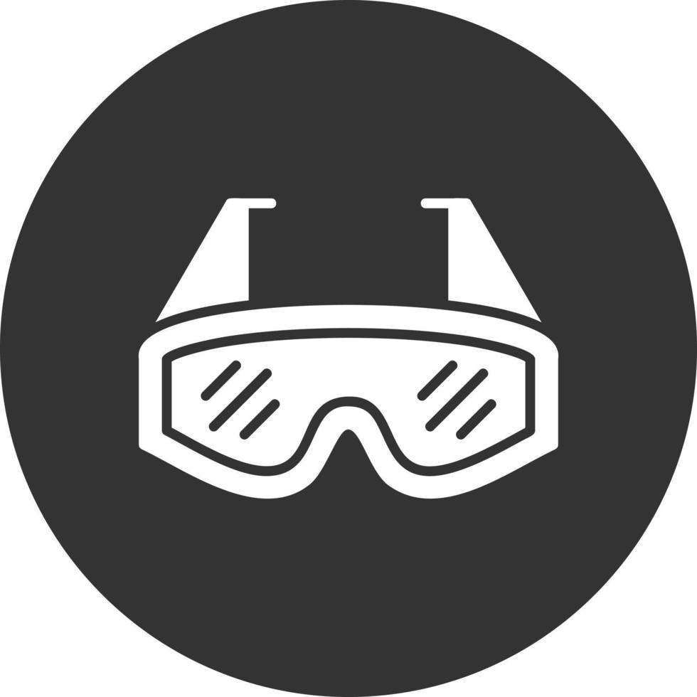 Lab Glasses Creative Icon Design vector