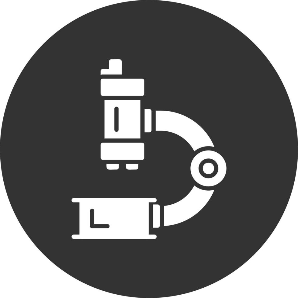 Microscope Creative Icon Design vector