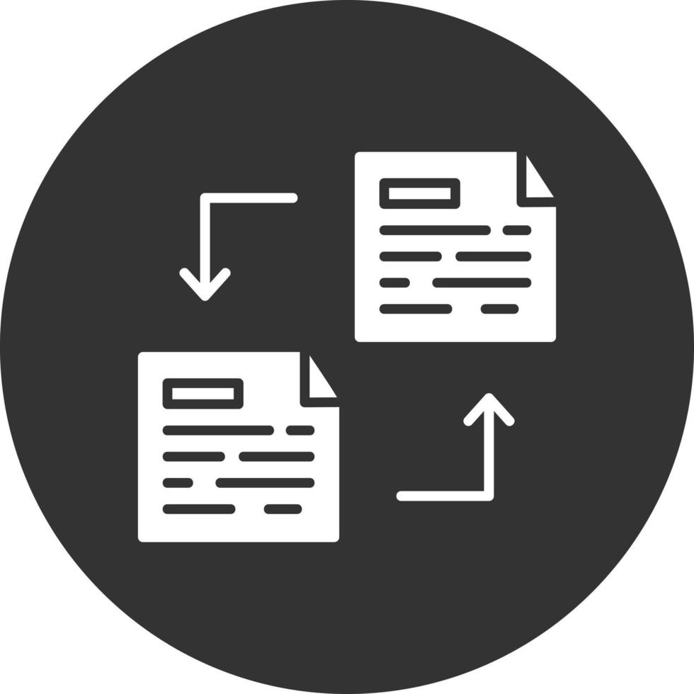 File Transfer Creative Icon Design vector