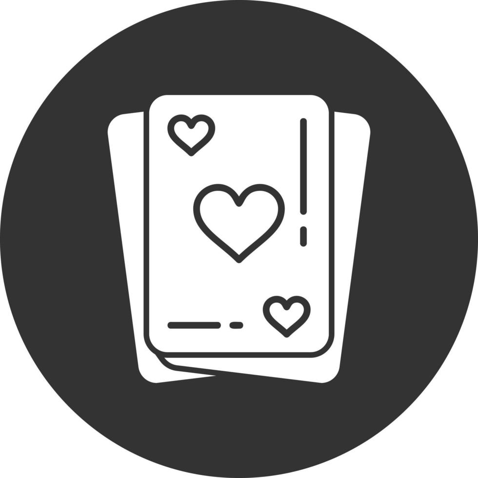 Playing Cards Creative Icon Design vector