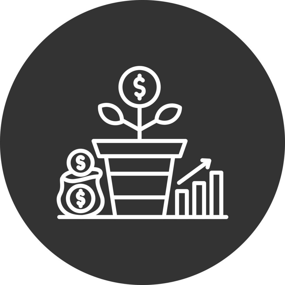 Profit Creative Icon Design vector