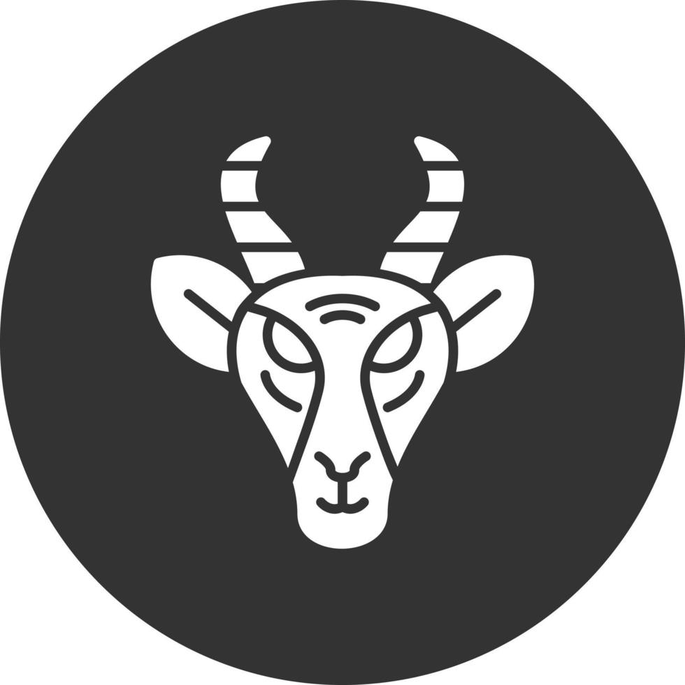 Gazelle Creative Icon Design vector