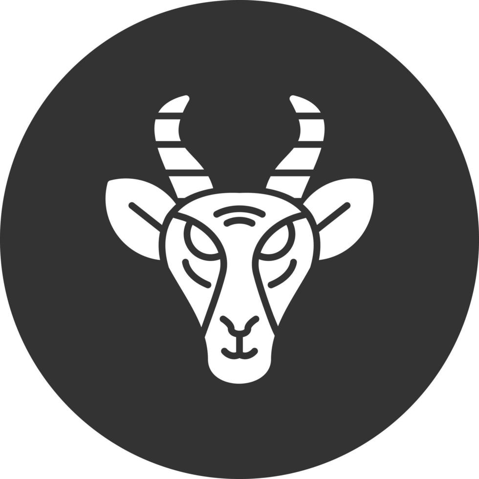 Gazelle Creative Icon Design vector