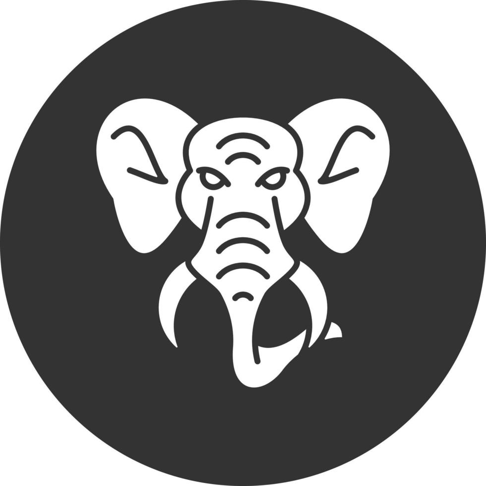 Elephant Creative Icon Design vector