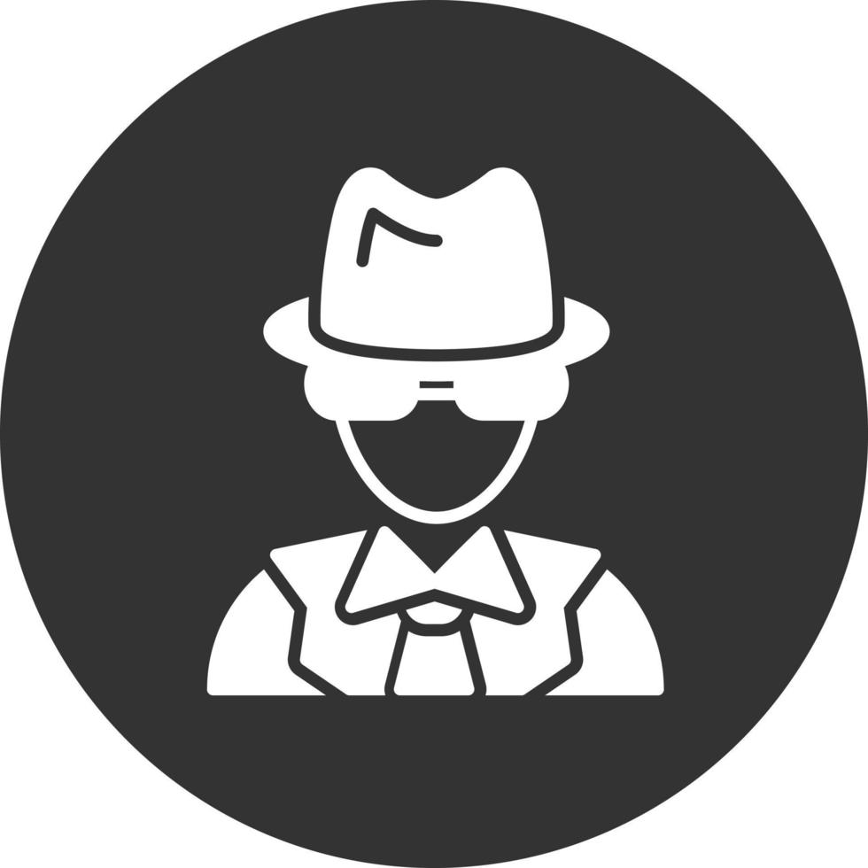 diseño de icono creativo detective vector