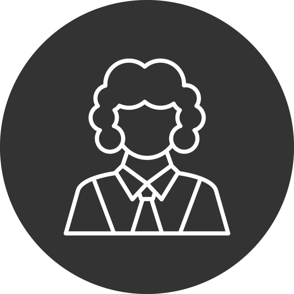 Judge Creative Icon Design vector