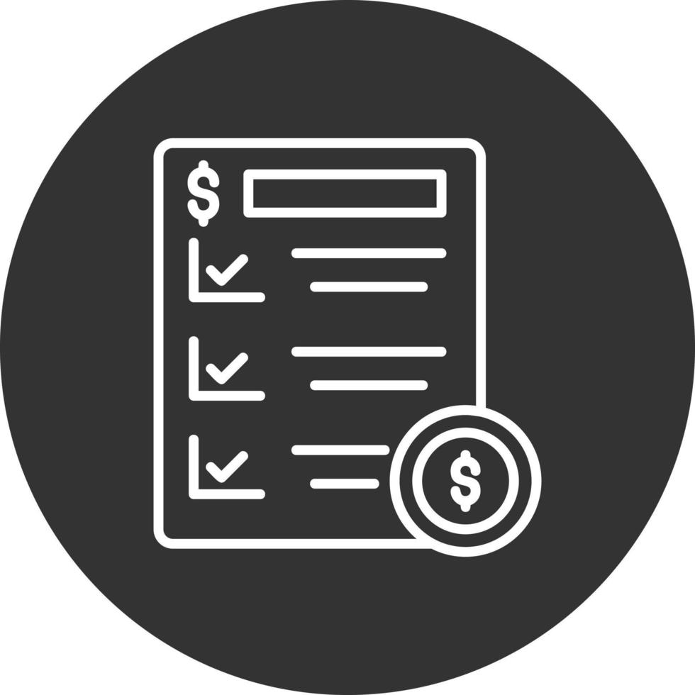 Price List Creative Icon Design vector