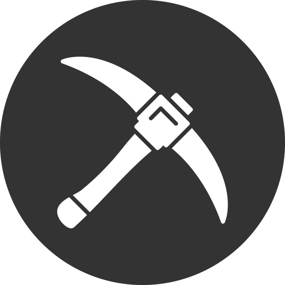 Pickaxe Creative Icon Design vector