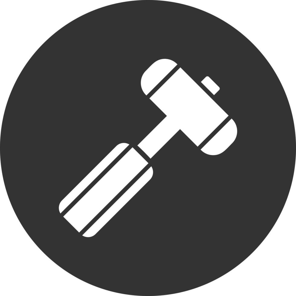 Reflex Hammer Creative Icon Design vector