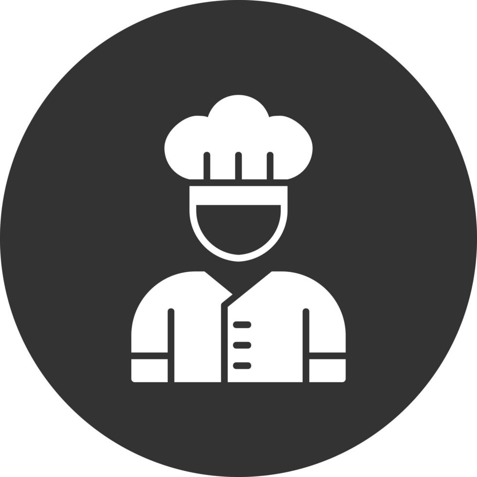 diseño de icono creativo de chef vector