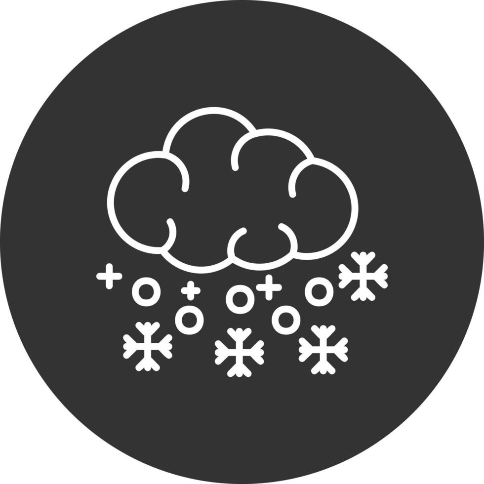 Snow Creative Icon Design vector